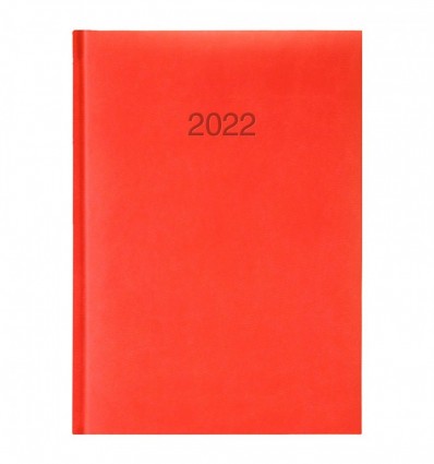 Щоденник датований BRUNNEN 2022 кишеньковий Torino кораловий