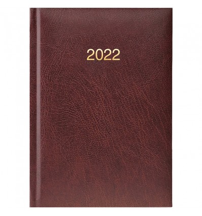 Щоденник датований BRUNNEN 2022 кишеньковий Miradur бордовий