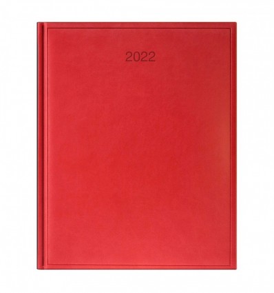 Еженедельник датированный BRUNNEN Бюро 2022 Torino красный