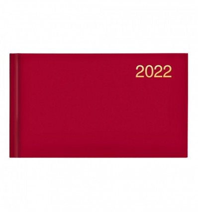 Щотижневик датований 2022 BRUNNEN кишеньковий Miradur trend червоний
