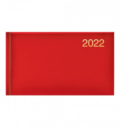 Щотижневик датований 2022 BRUNNEN кишеньковий Miradur червоний