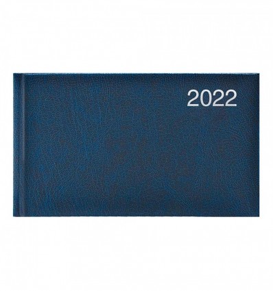 Еженедельник датированный 2022 BRUNNEN карманный Miradur синий