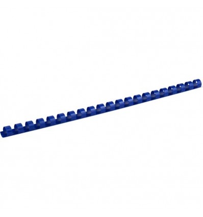 Пружина пластикова Axent 2912-02-A, 12 мм, синя, 100 штук