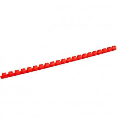 Пружина пластиковая Axent 2910-06-A, 10 мм, красная, 100 штук