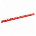 Пружина пластиковая Axent 2914-06-A, 14 мм, красная, 100 штук