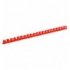 Пружина пластикова Axent 2914-06-A, 14 мм, червона, 100 штук