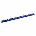 Пружина пластикова Axent 2914-02-A, 14 мм, синя, 100 штук