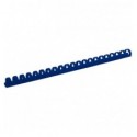 Пружина пластикова Axent 2916-02-A, 16 мм, синя, 100 штук