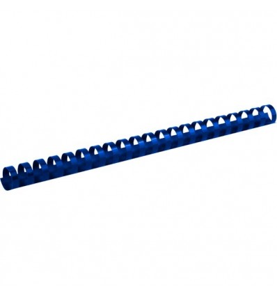 Пружина пластикова Axent 2919-02-A, 19 мм, синя, 100 штук