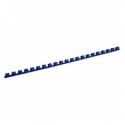 Пружина пластикова Axent 2908-02-A, 8 мм, синя, 100 штук