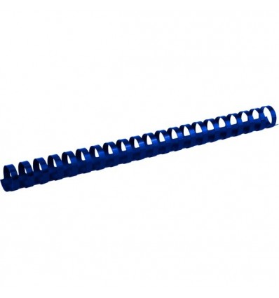 Пружина пластикова Axent 2922-02-A, 22 мм, синя, 50 штук