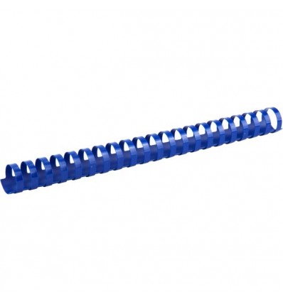 Пружина пластиковая Axent 2925-02-A, 25 мм, синяя, 50 штук