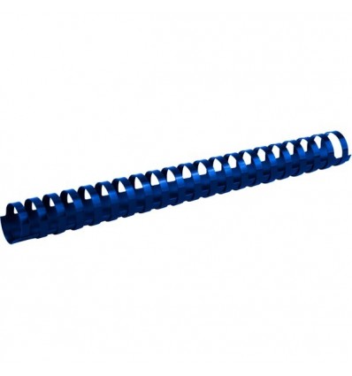 Пружина пластикова Axent 2928-02-A, 28 мм, синя, 50 штук