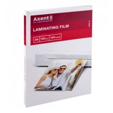Плёнка для ламинирования Axent 2030-A, 100 мкм, A4, 216 x 303 мм, 100 штук