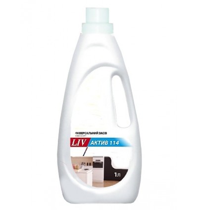 LIV 114 щелочное моющее средство с пониженным пенообразованием дезинфекции 1л