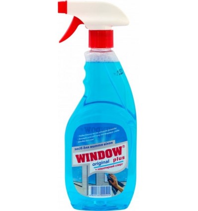 Window Plus для мытья окон Синий с распылителем 500мл