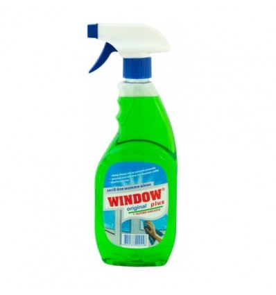 Window Plus для мытья окон Зеленый с распылителем 500мл