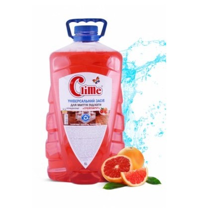 Clime Средство для мытья пола концентрированный "Грейпфрут" 5л