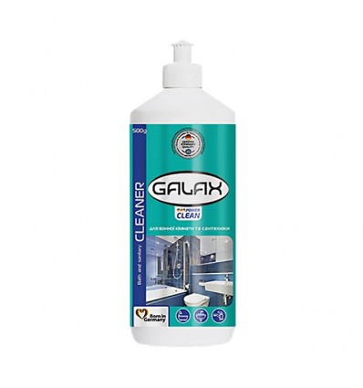 Galax das Power Clean Засіб для миття ванної кімнати та сантехніки 500г Запаска