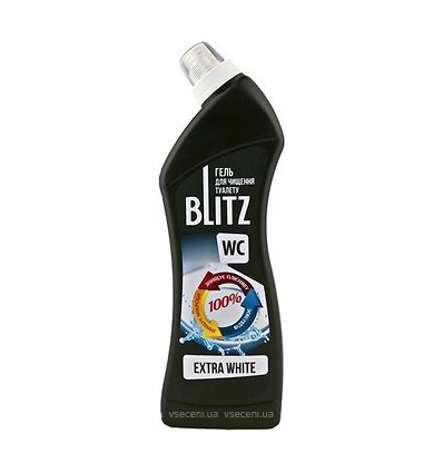 BLITZ Extra White средство для чистки унитазов 750 г