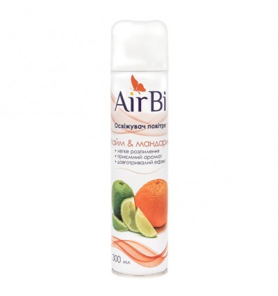 Air bi Освежитель воздуха 300мл Лайм и мандарин