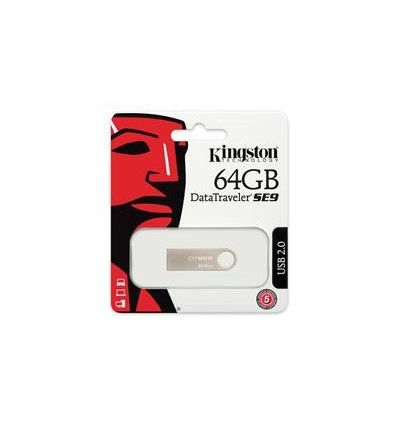 Флеш-пам'ять Kingston DataTraveler SE9 (Silver) 64GB