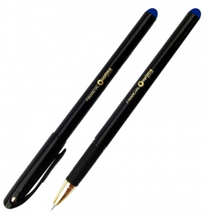 Ручка гелевая Optima FINANTIAL синяя