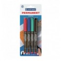 Маркер Permanent 2846/04, набор 4 шт. (блистер) ( 2846/4/BL )
