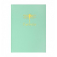 Записна книжка FAVOURITE, PASTEL, А5, 96 аркушів, клітинка, офсет кремовий, тверда ламінована обклад
