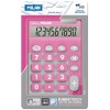 Калькулятор Milan настільний, 10 розрядний ,, TOUCH DUO Rubber Touch, рожевий