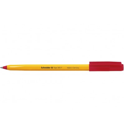 Кулькова ручка Schneider TOPS 505 F червона