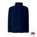 Толстовка Fruit of the Loom Full Zip Fleece 2XL , темно-синяя