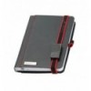 Записна книжка LanyBook Туксон А6 + USB 4 Гб Чорна