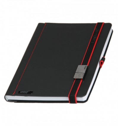 Записна книжка LanyBook Туксон А5 + USB 4 Гб Чорна