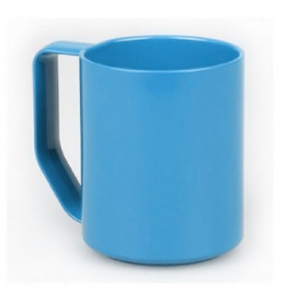 Чашка пластикова 300мл, блакитна