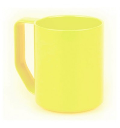 Чашка пластикова 300мл, жовта