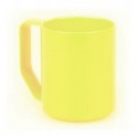 Чашка пластиковая 300мл, желтая