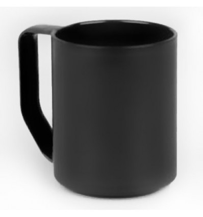Чашка пластикова 300мл, чорна