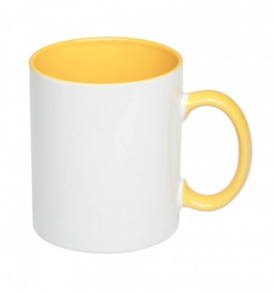 Чашка Том 310мл, желтая