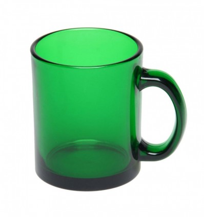 Чашка Фрост 300мл, зеленая