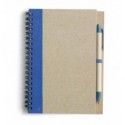 Блокнот + ручка Синій