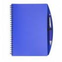 Блокнот А5 з ручкою Синій