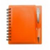 Блокнот с ручкой Оранжевый