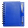 Блокнот з ручкою Синій