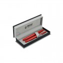 Комплект из перьевой ручки и ручки-роллера в подарочном футляре (R285205.P.RF) REGAL Красный