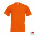 Футболка Fruit of the Loom Super Premium Tee L, оранжевая