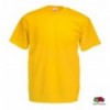 Футболка Fruit of the Loom Valueweight T, 2XL, яскраво-жовта