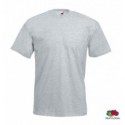 Футболка Fruit of the Loom Valueweight T, L, светло-серая