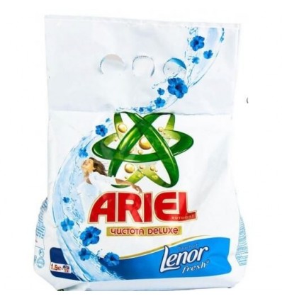 Порошок пральний авт. ARIEL 1.5кг 2в1 Color Lenor Effect