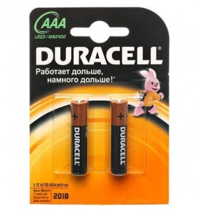 Батарейки Duracell LR03 (AAA)